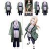 Naruto Tsunade Cosplay Suit Made Of Polyester For Cosplay Gatherings And Halloween