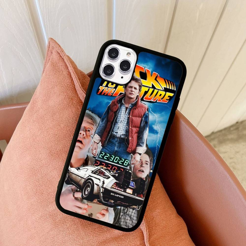 

Movie Back To The Future Phone Case For Iphone 16 15 14 13 12 11 Pro Max Plus Shockproof TPU+PC Hard Case iPhone 13pro max