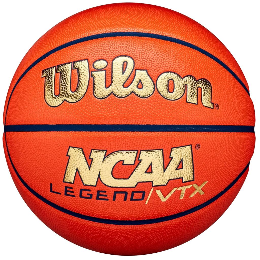 Wilson NCAA Legend VTX Ball, Unisex Orange Basketball
