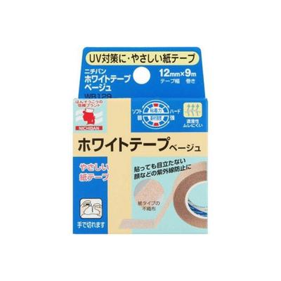 White Tape Beige 12mm X 9m (WB129)