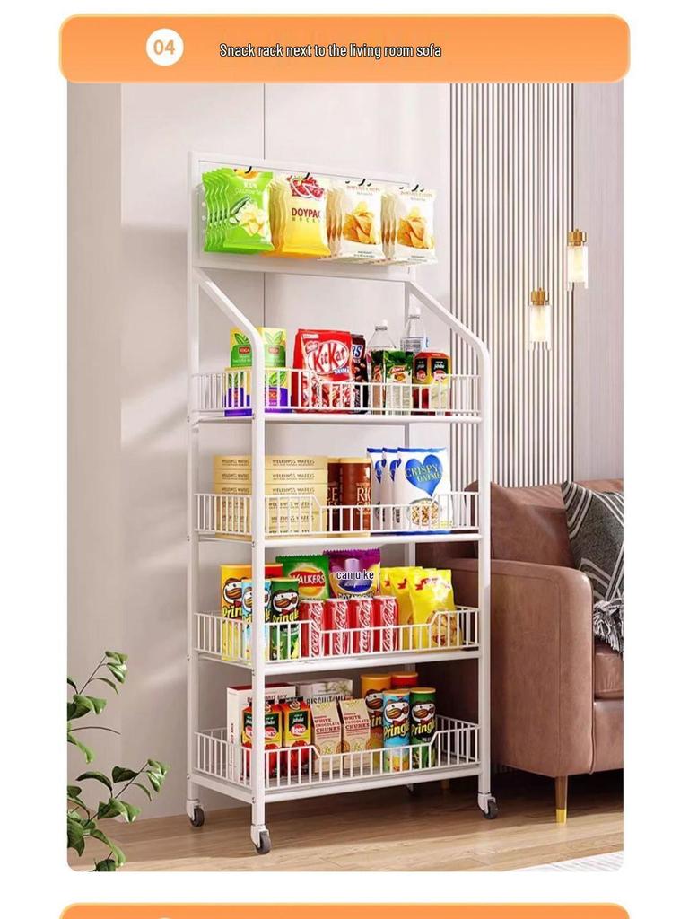 Mobiles Mehrschicht-Display- und Lagerregal für Kioske