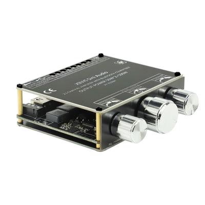 Bluetooth-compatible5.1 E100H2.1 Channel Power Subwoofer Amplifier Board AUX +U isk+USB Sound Card Input Power Amplifie