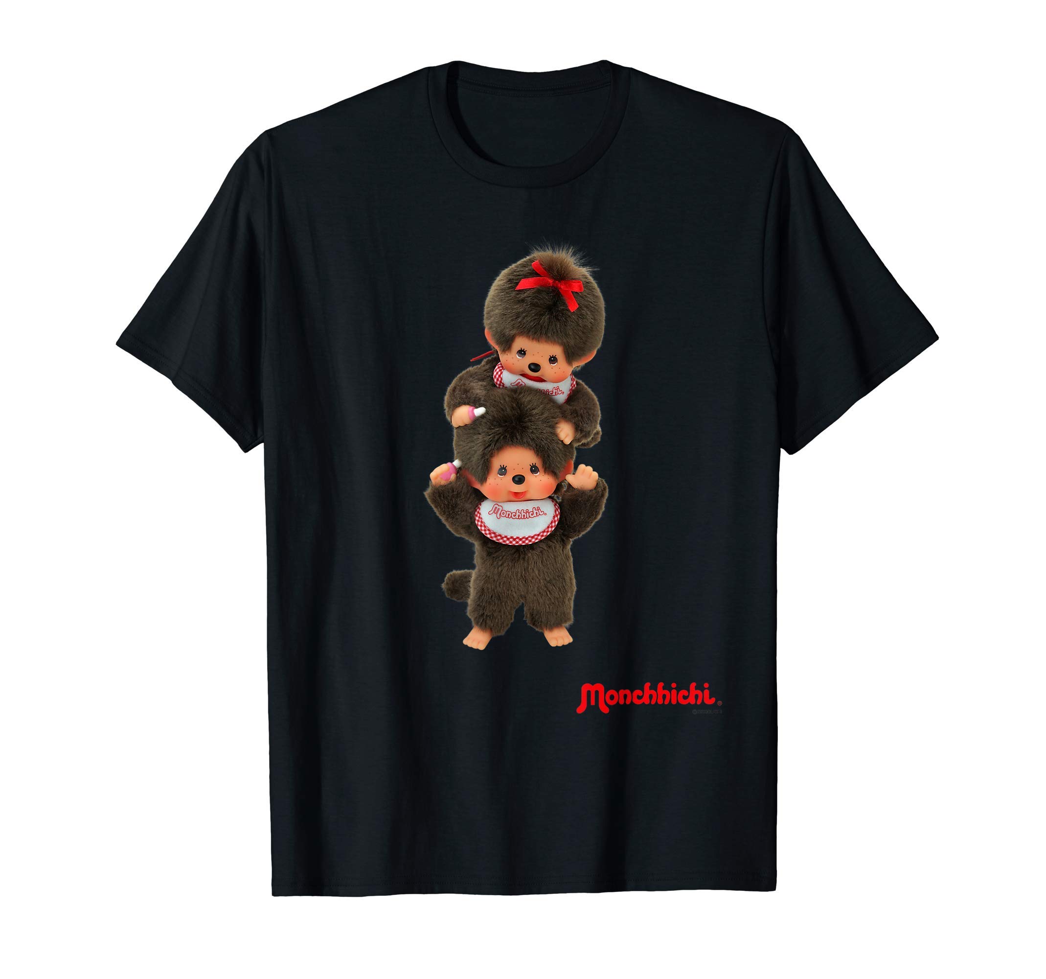 

Графическая футболка Monchhichi чёрный