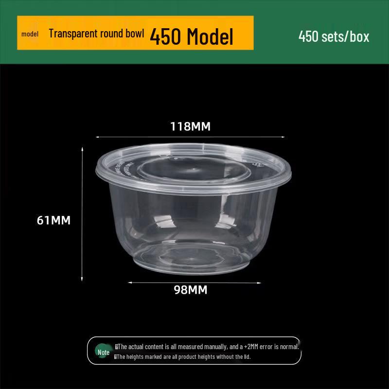 Hansheng Disposable Round Food Containers