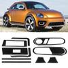 12pcs Car Door Inner Handle Carbon   Glass Lift   Cover Trim Fit for   12-19