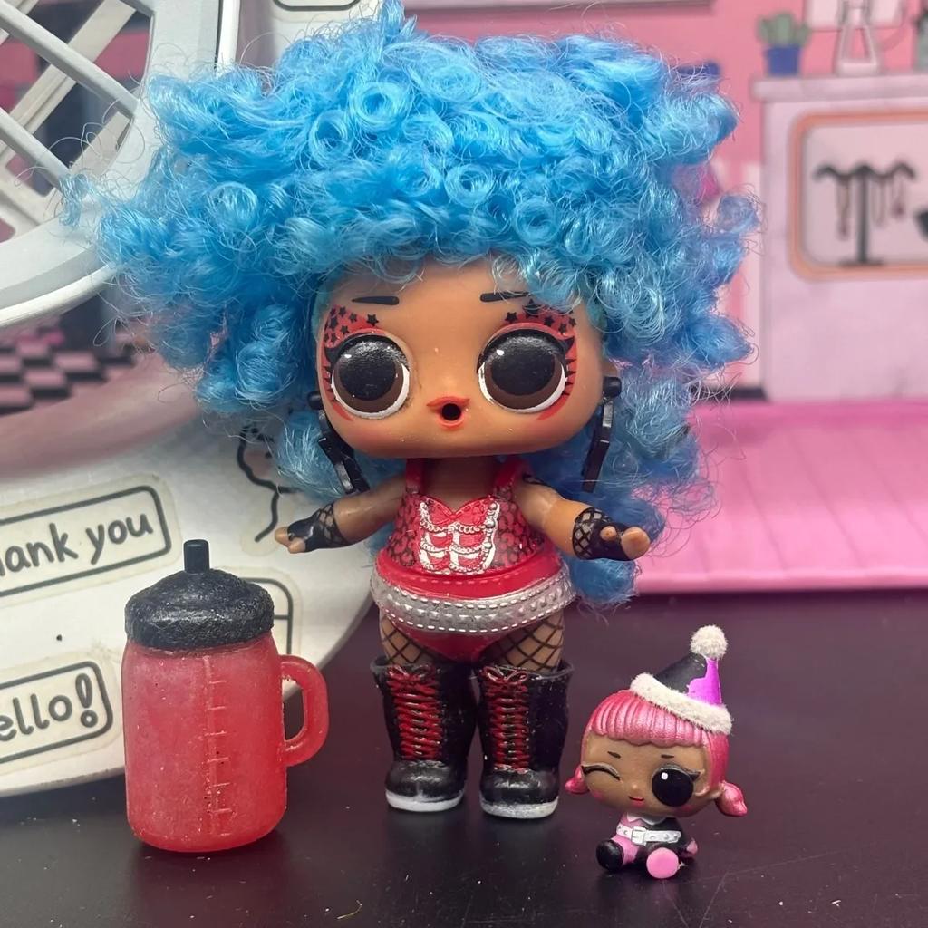 8CM LOL Doll Collectible Girl DIY Toy Doll Set Includes Doll Clothes, Shoes and Accessories Children's Birthday Gift