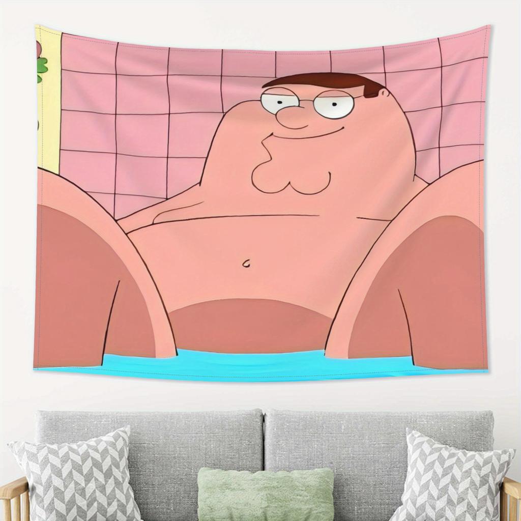 Peter Themed Tapestry for Living Room Bedroom Decor Perfect Gift for Fans Flag Polyester Outdoor Decor Room Aesthetic