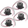 Active Electronic Buzzer Alarm Sounder Continuous 90dB Beep Speaker DC12V 4Pcs