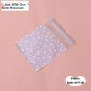 Frosted Polka Dot Snowflake Cookie Packaging Bag for Biscuits and Nougats