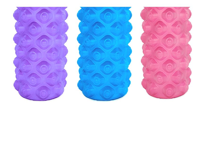 Spiky Crescent Foam Roller & Massager for Calves and Muscles