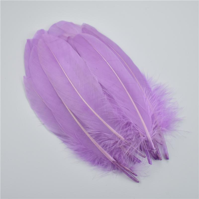 20Pcs Colorful Hard Stick Goose Feather 6-8inch/15-20cm Natural Swan Crafts Plumes  Table Centerpieces Feathers for Decoration