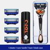 High-Quality Five-Layer Blade Men's Manual Razor - Universal Fit Gillette Head
