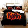 3D Printed Korn Rock Band Pieces Duvet Cover Pillowcase Bedding Set Single/Twin/Full/Queen Size Boys Girls Adults Bedroom Decor