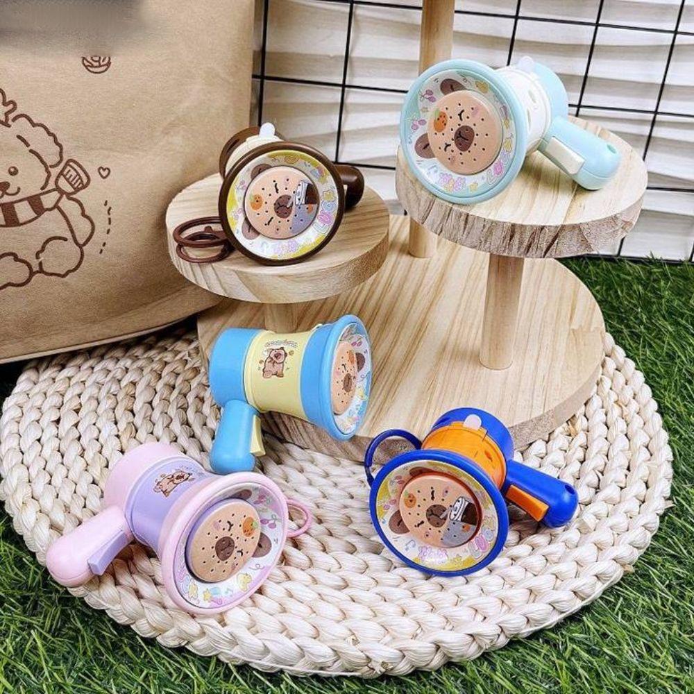 Recording Music Keychain Pendant Cartoon Capybara Handheld Speakers Toy Bag Pendant