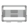 Dual Monitor Stand with C Clamp Monitor Desk Mount Holds Up To 19.8lbs Grommet Mounting Base for 13 To 32 Inch Computer Screens