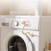 Drum Washing Machine Ventilation Snap-on Magnetic Anti-collision Limit Device, Anti-mold and Odor Protective Sticker, Front Door Stop Fixator
