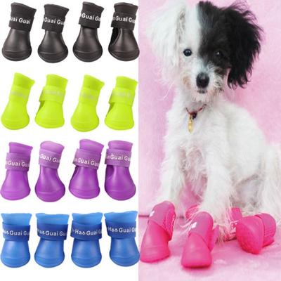Waterproof For Small Medium Large Dogs Foot Cover Pet Supplies Pet Shoe Dog Rain Shoe Rubber Boot