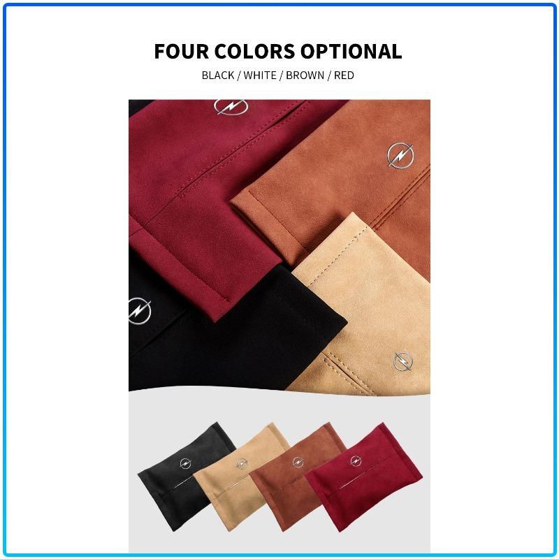 1Pcs Car Tissue Box Holder Sun Visor Seat Back Car Accessories For Opel Astra H G J Insignia Mokka Zafira Corsa Vectra B C D