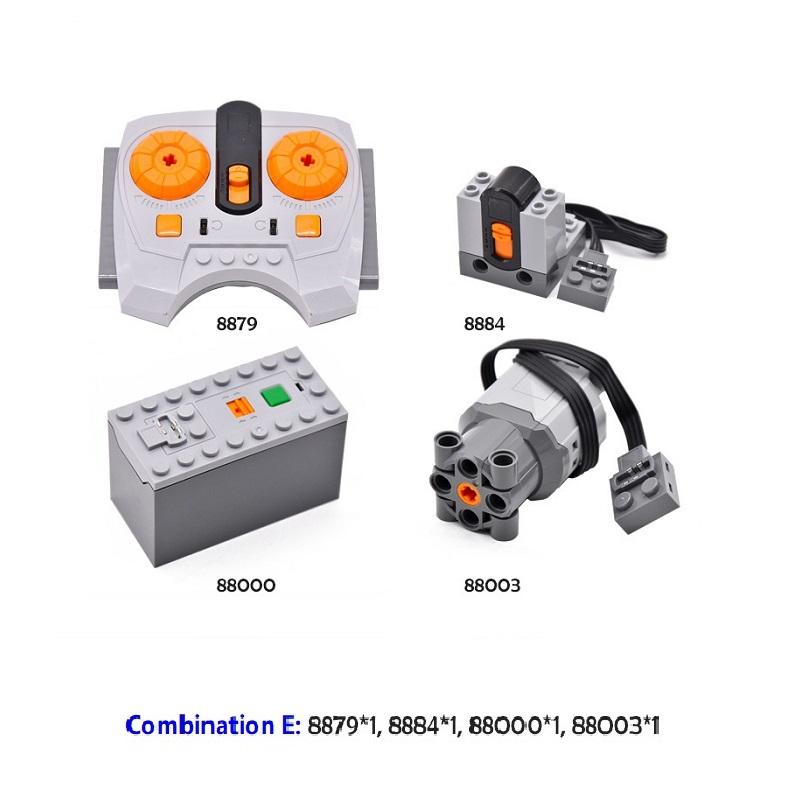 Technické bloky Servo PF Motor vlaku Výkon Funkce MOC High-Tech díly Cihly Příslušenství Technik Servo RC motor