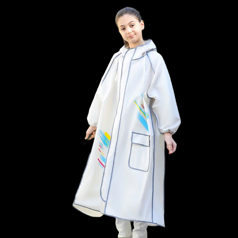 

Kids Portable Long Rain Poncho