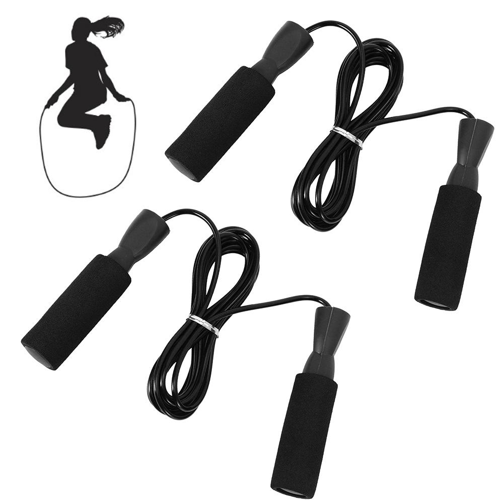 2Pcs   Speed Skipping Rope Fitness Exercise Training Tools for Adult Students