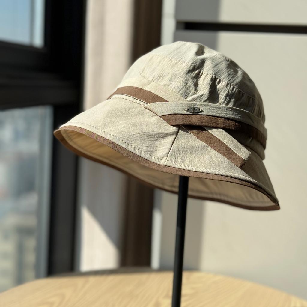 New summer thin quick-drying versatile sunshade sun hat children's foreign gas bucket hat outdoor face hat