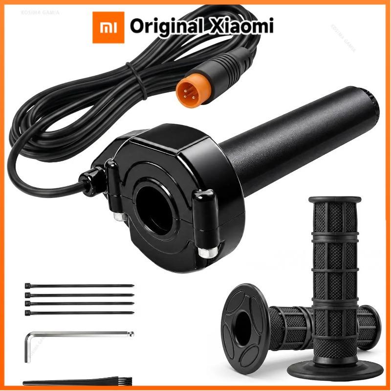 Xiaomi Ebike Full Twist Throttle 3‑Pin Protective Quick Accelerator Kit 12V‑72V Universal Speed Control for Electric Bicycle Gas Handle