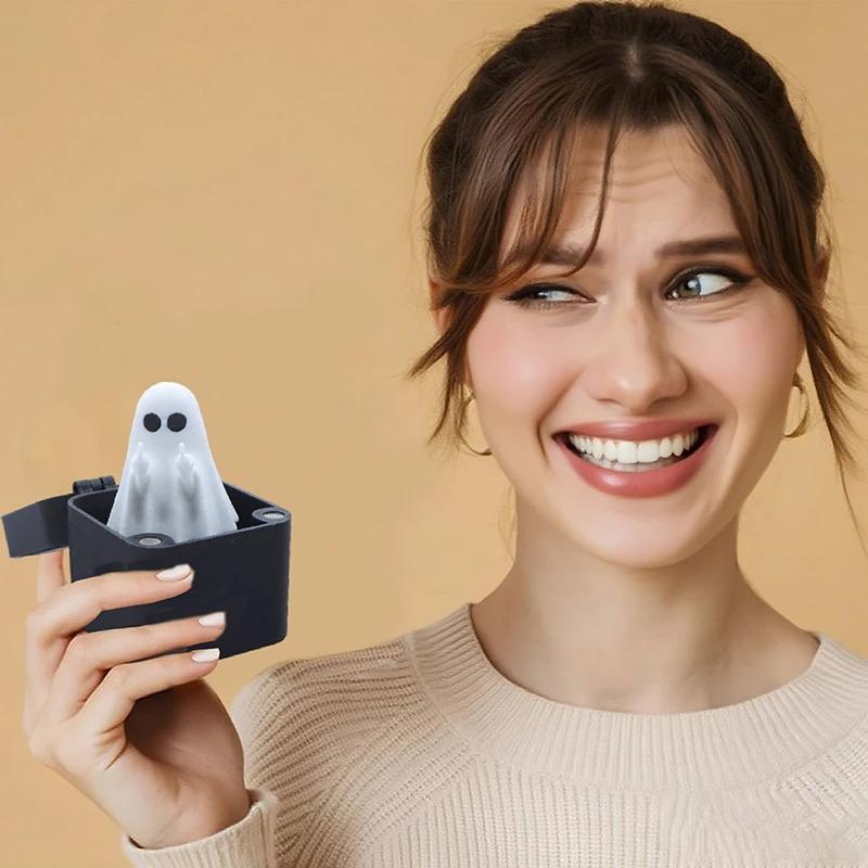 Prank Box Pop Prank Ghost Box Funny Quirky Toy Game for Kids Children Women Friends Adults Birthday Men April Fool's Day 2025