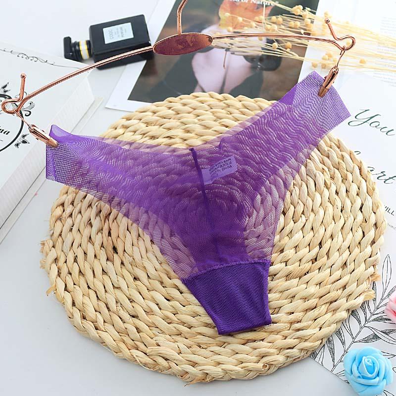 Dámské spodní prádlo G String Net příze Ultratenká tanga Spodní prádlo Dámské kalhotky s nízkým pasem K57