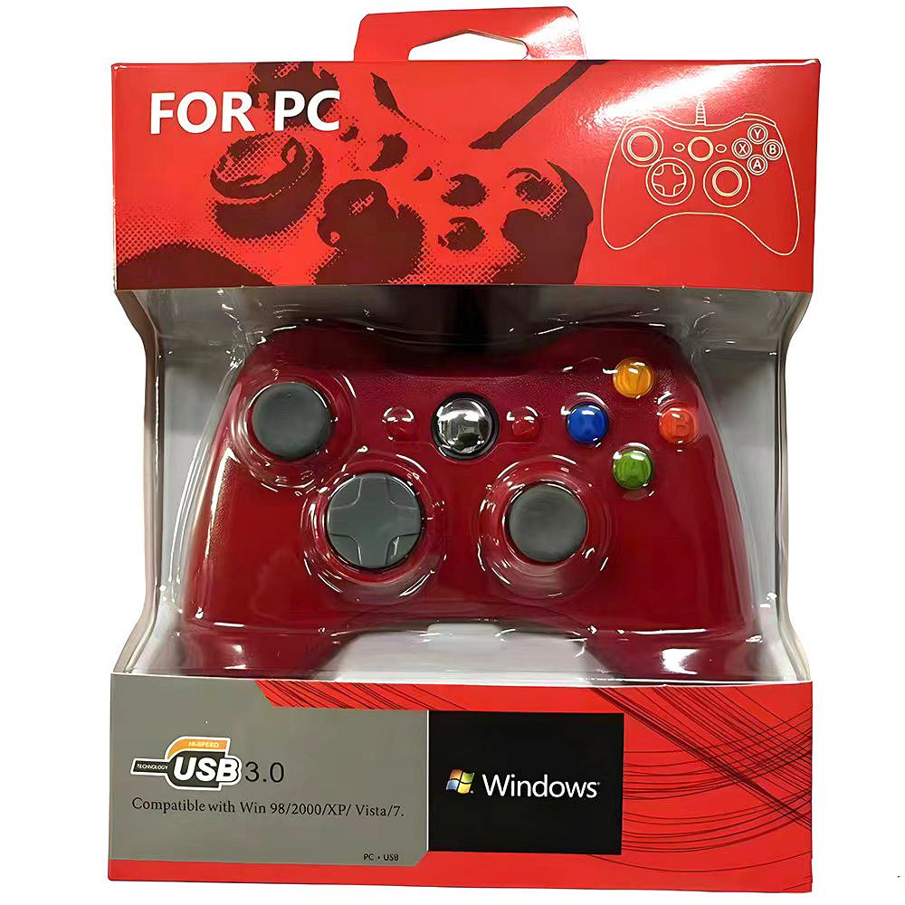 Factory Wholesale Xbox360 Controller For Pc Tv Box Gamepad With Vibration Feature For Steam And Android Tv