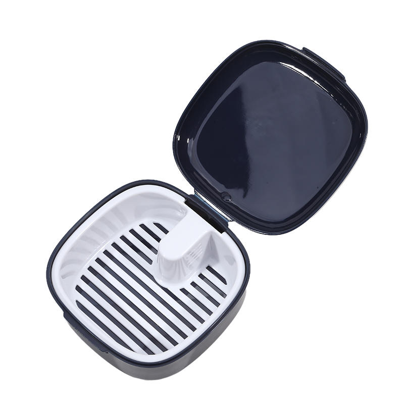 1pc Enture Storage Box Denture Elderly Portable Soak Box Invisible Braces Orthodontic Retainer Cleaning And Cleaning Boxes