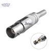 BNC Male Solderless Connector for 75-2 AV Signal Cable, SDI, Security Camera Q9 Metal Head