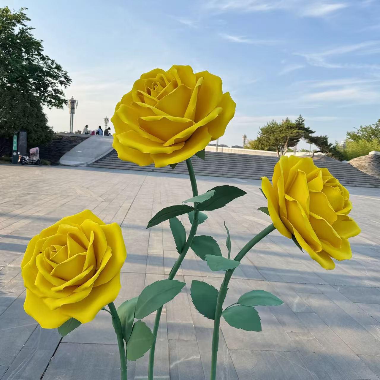 Большая Роза Свадебный Торговый Центр Украшение для Предложения