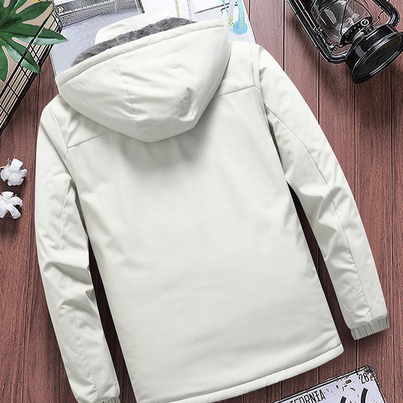 Winter Thickened and Velvet Cotton-padded Winter Clothes To Keep Warm and Keep Out The Cold, Youth Casual Jackets, Outdoor Cotton-padded Clothes