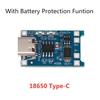 2/5PCS 5V 1A Micro/Type-c/Mini 18650 TP4056 Lithium Battery Charger Module Charging Board With Protection Dual Functions Li-ion