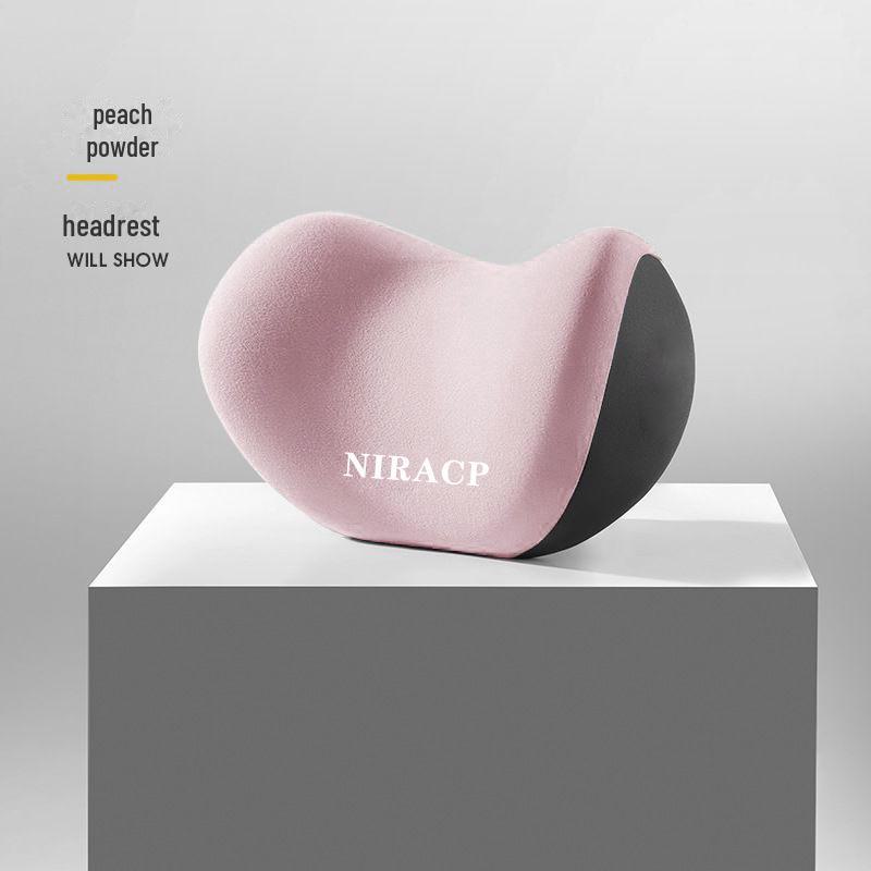 Zagłówek samochodowy z pianki Memory Foam z podparciem lędźwiowym i poduszką na szyję - wygodna poduszka siedziskowa zapewniająca wsparcie szyi