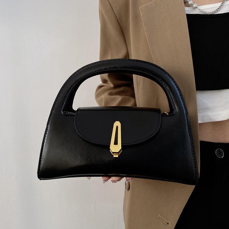 Women's High-end Texture Crossbody Bag Niche Design Commuter Bag Fashionable Versatile Shoulder Bag New Trend