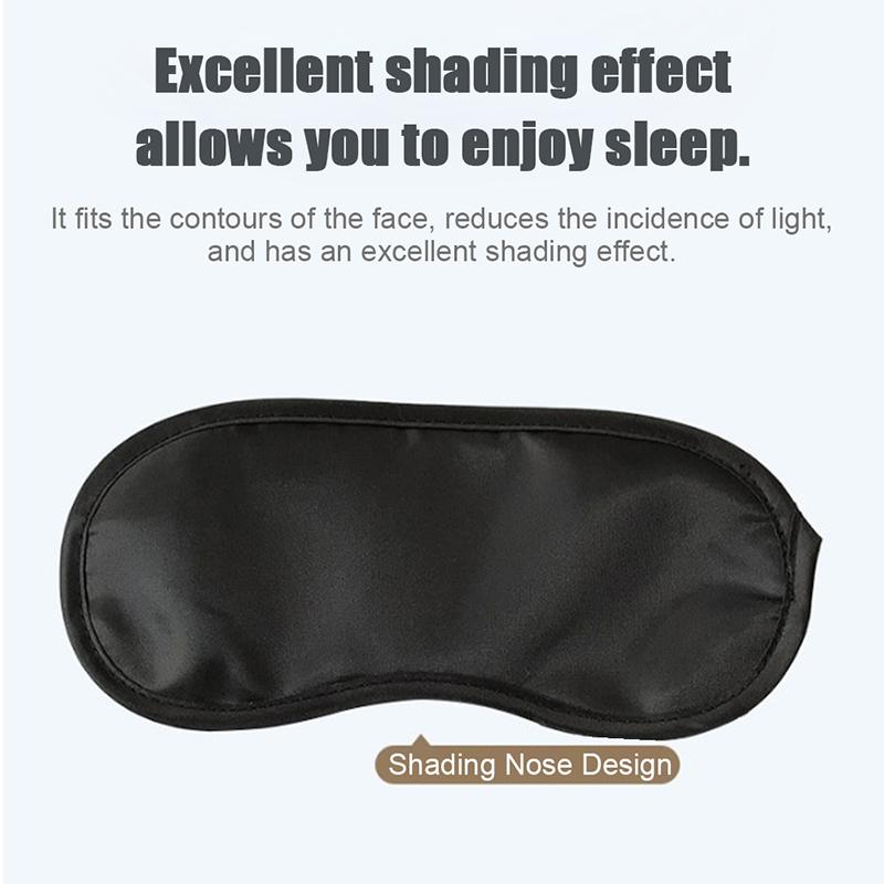 Polyester Blackout Eye Mask Sleep Color Travel Eye Mask