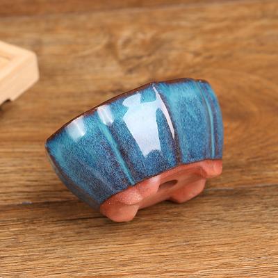 Chinese Style Bonsai Flowerpot Ceramic Craft Plant Pot Planter Home Decor