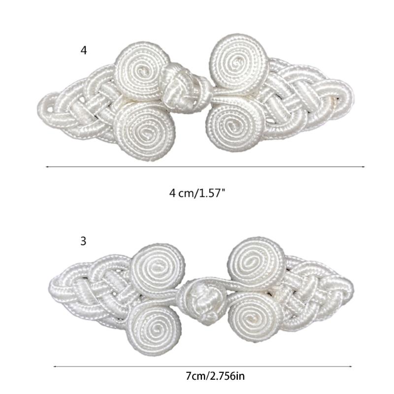 Handgefertigtes Erdbeer Chinesisches Cheongsam Knotenverschluss Bandverschluss Kostüm Tang Shirt Anzug DIY Nähen Handwerk