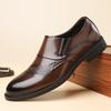 Fashion High Quality Brand Men's Casual Leather Dress Shoes Classic Business Formal Oxford Shoes Flat Designer Outdoor Comfy Loafers
