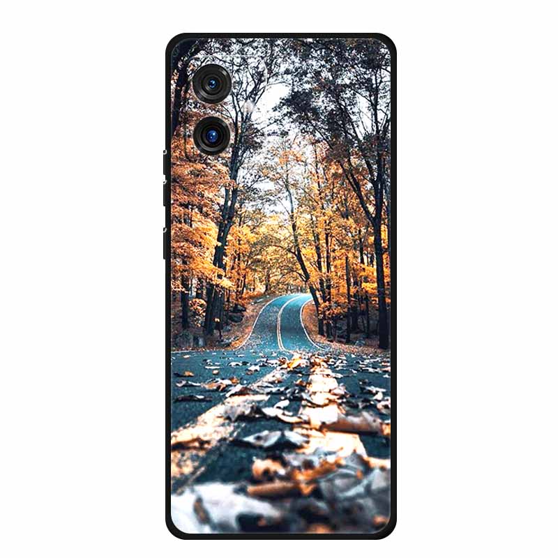 For Motorola G14 4G Case Animals TPU Silicone Soft Cover Phone Cases for Moto G14 G 14 MotoG14 PAYF0010IN Shockproof Wolf Fundas