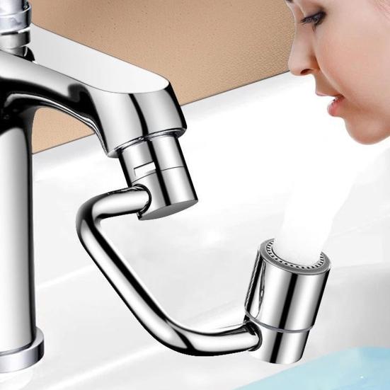 1/2Pcs 1080 Degree Rotating Faucet Extender Universal Faucet 4-Layer Filtration Protection Bathroom Sink Sprayer Attachment