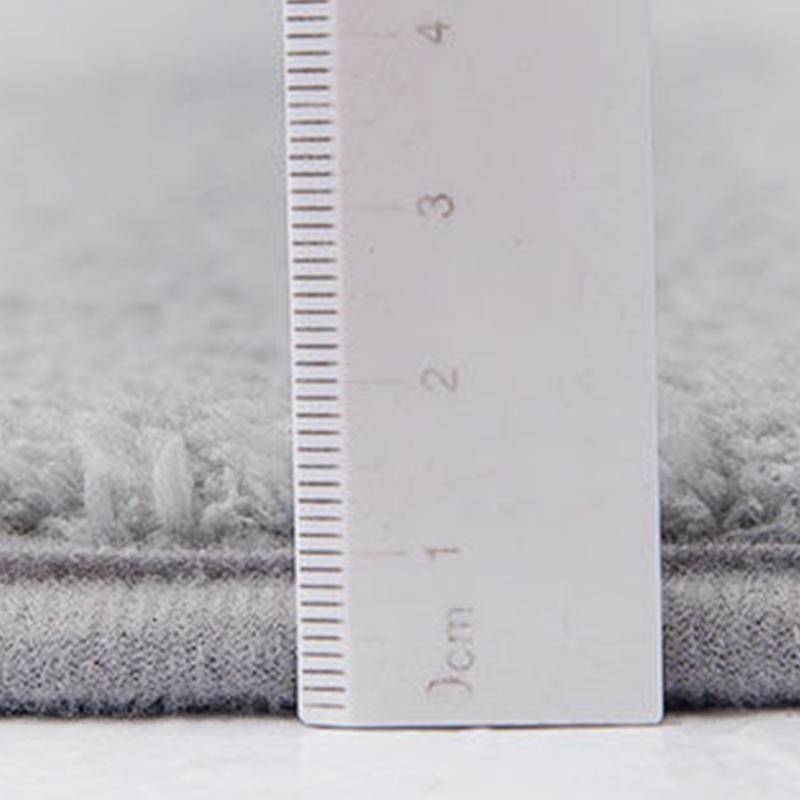 Machine Washable Soft Bath Mats NonSlip Shaggys Carpet Absorbent Microfiber Rugs for Bathroom Floor 50x80cm