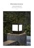 Waterproof Solar LED Post Cap Light for Outdoor Garden, Fence, Villa, Community, Courtyard, and Gate