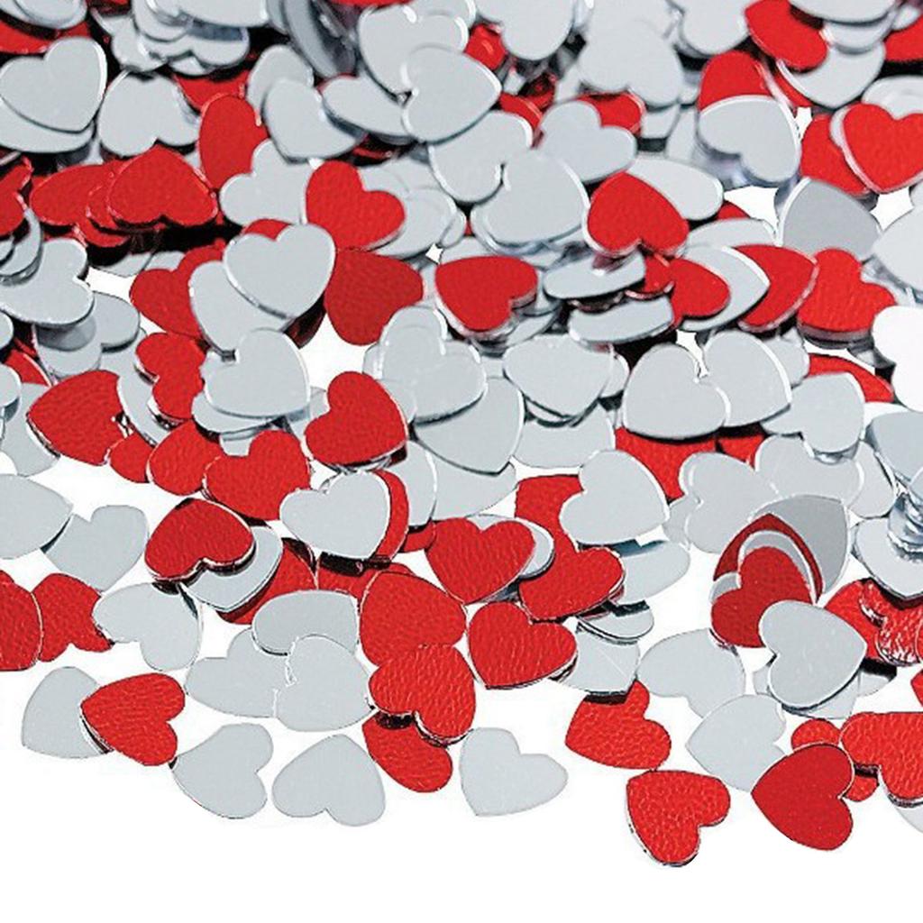 Distinctive Heart Confetti Accessories Unique Confetti for Party Decorations Birthdays Weddings Anniversaries and More