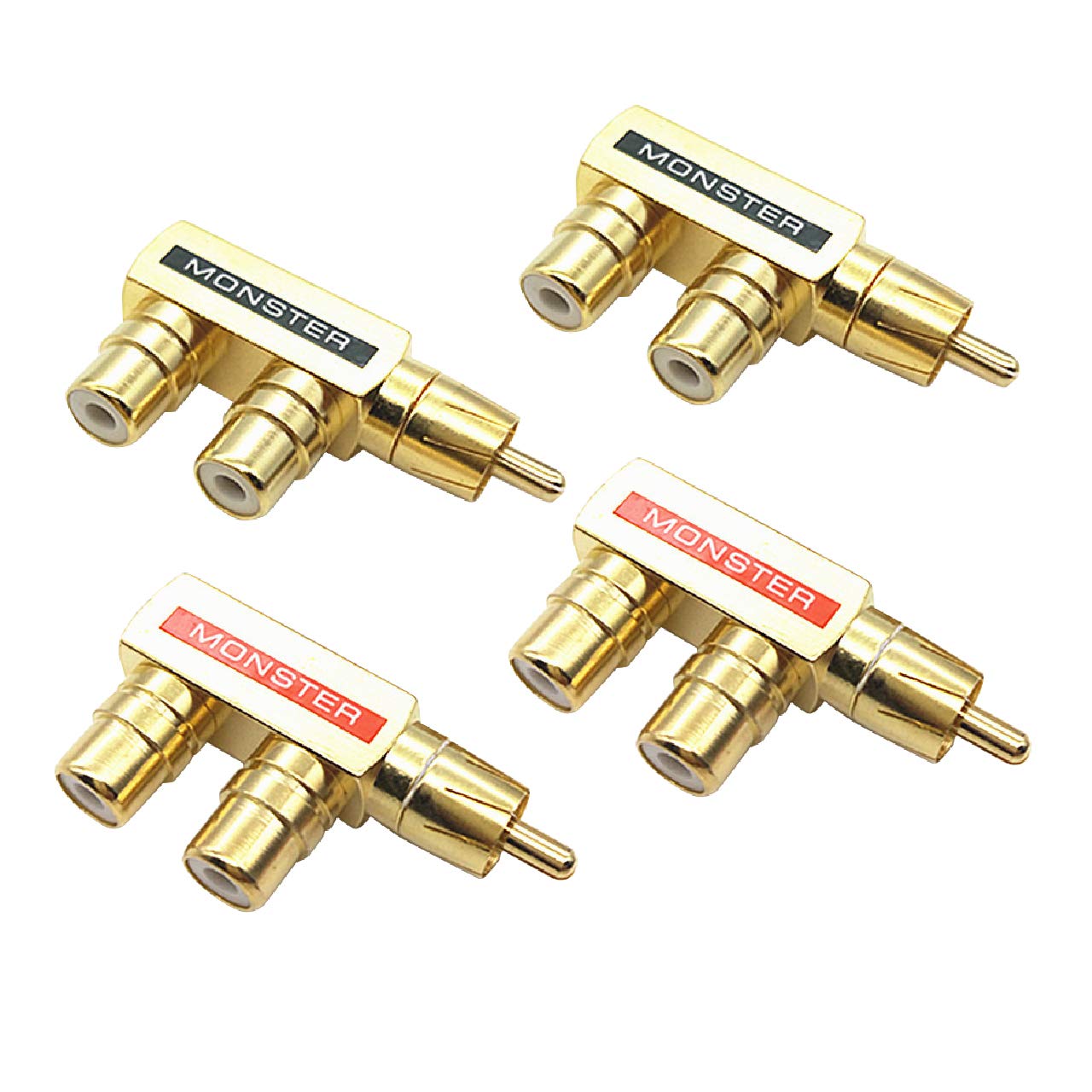 

Сумка sac Разветвитель RCA для RCA Аудио Переходники Набор Разветвитель/Ветвитель Адаптер, 2-сторонние кабели, (F-Type, 4)