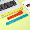 3Pcs Flexible Ruler, 12 Inch Translucent Plastic Rulers Shatterproof Bendy Rulers with Inches and Centimeters Soft Bendable Rulers for Kids Adults