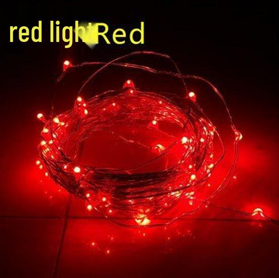 Outdoor Solar Copper Wire String Lights for Festivals and Parks