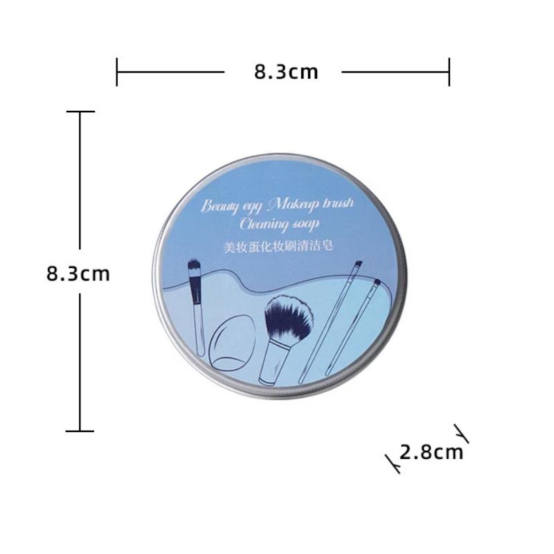 Natural Makeup Brush Cleaner Soap Multi Functional Washing Outdoor Portable Cosmetics Travel Beauty Cleaner Tools Reusable